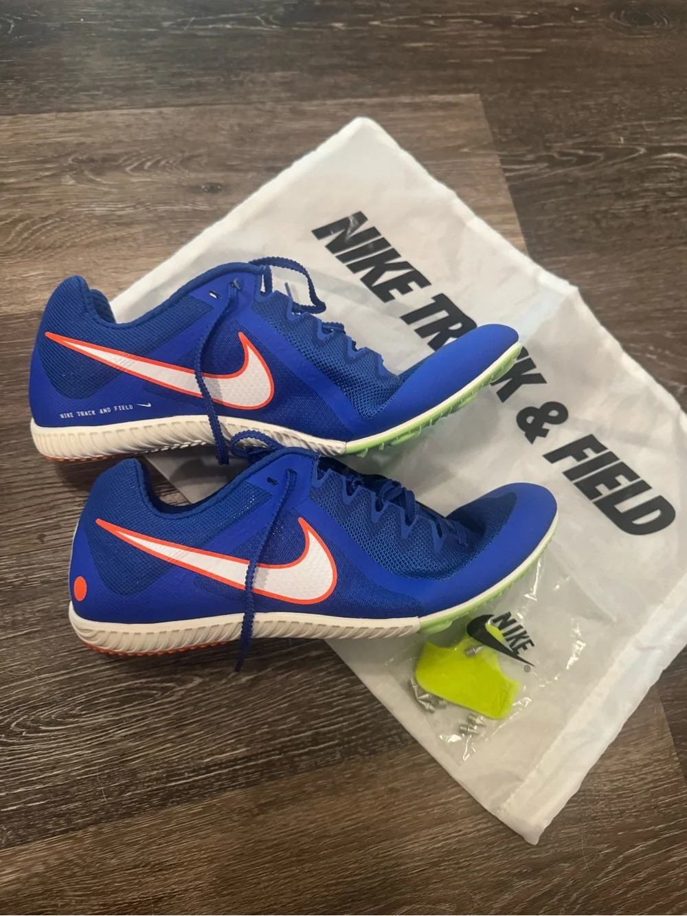 Men’s Nike Track and Field Zoom Multi Rival Shoes with Spikes - Size 11